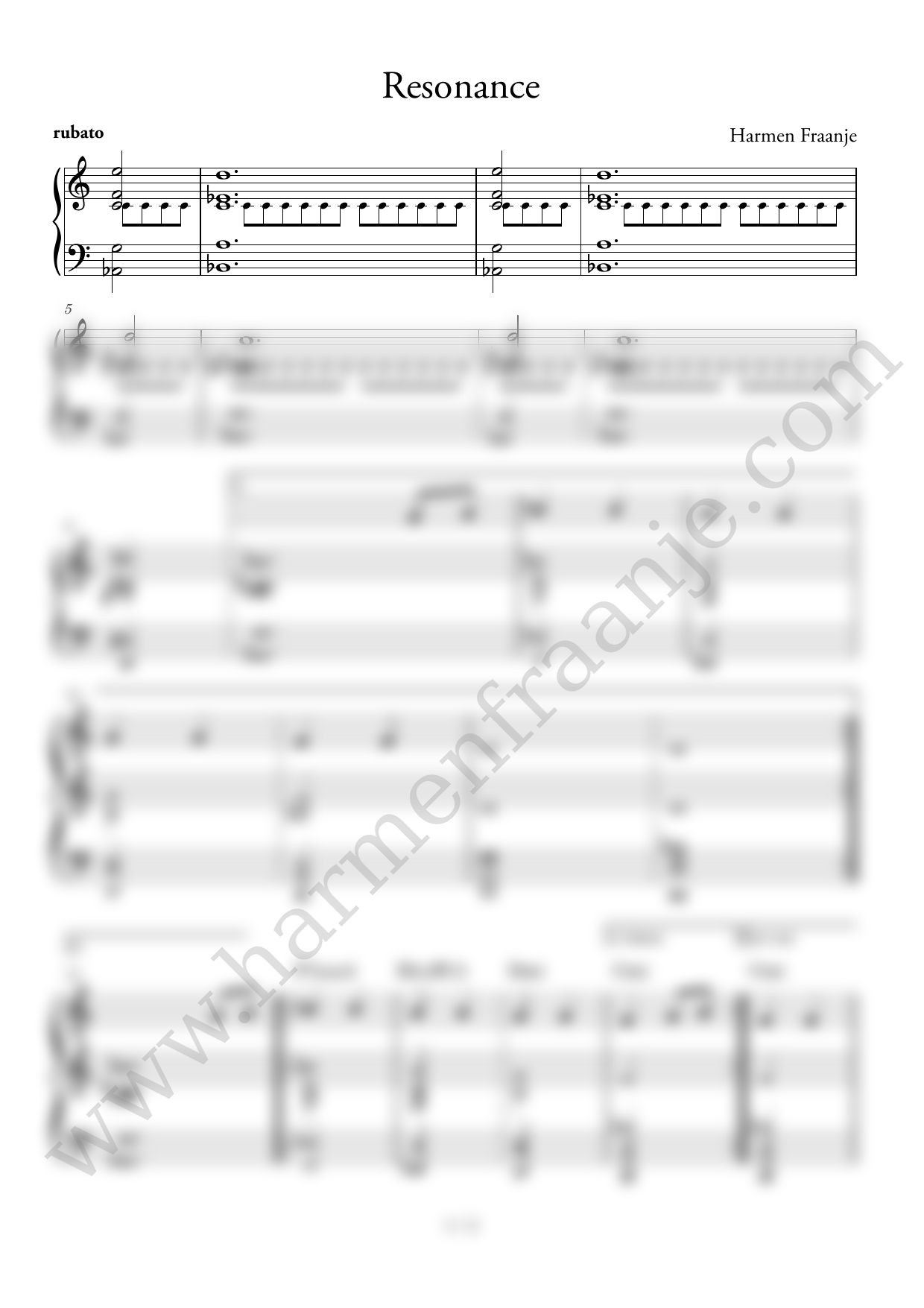 Score Resonance